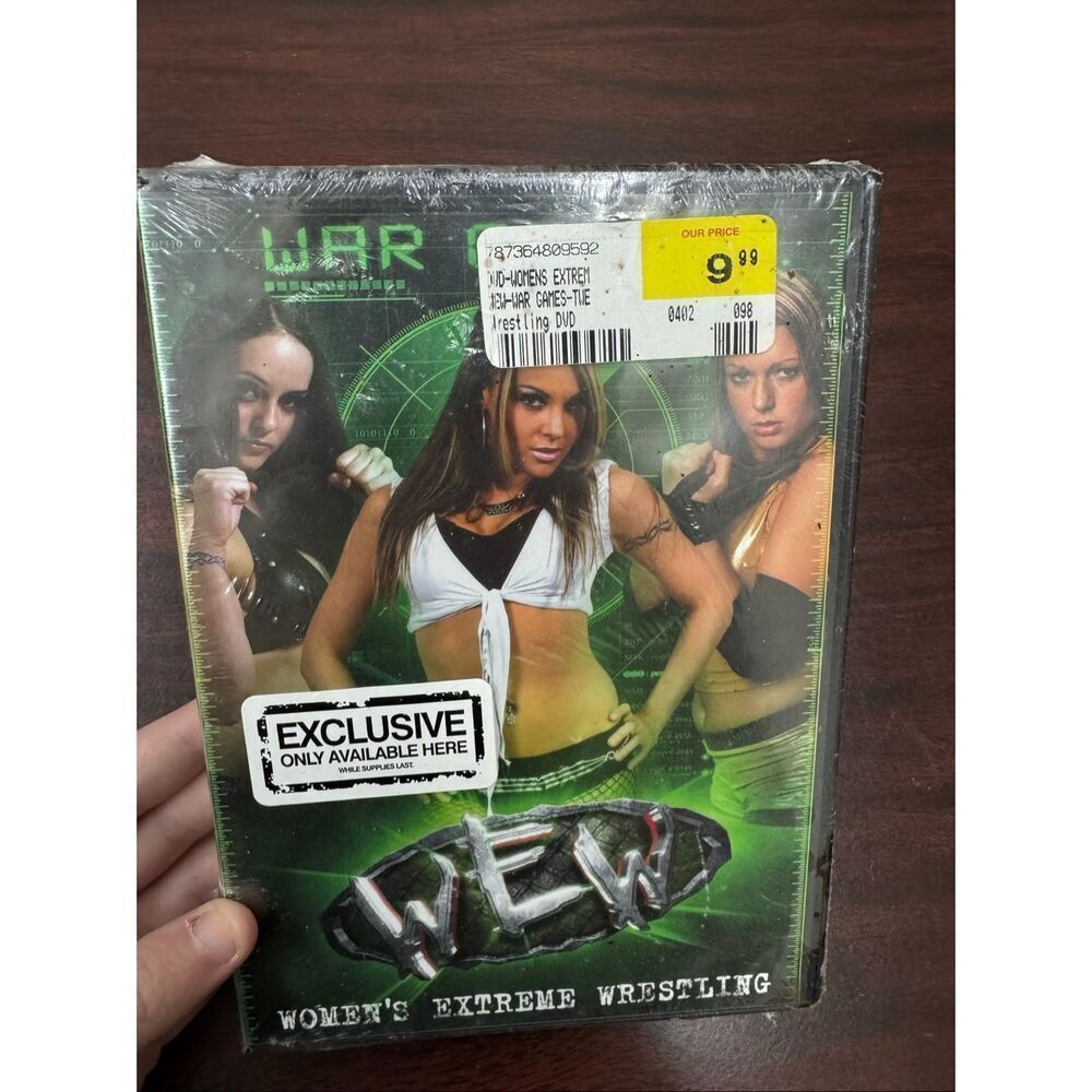 New Sealed- WEW War Games Women’s Extreme Wrestling DVD